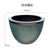 Jingdezhen Cerámica de Esmalte Burbuja Macetas Grandes, Estanques Tradicionales de Peces, Koi, Loto, Nenúfares, Fabricante de Tanques de Agua de Jardín Estilo Antiguo
