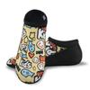 Zapatos de playa para hombre y mujer para buceo y esnórquel para niños para vadear y nadar zapatos suaves antideslizantes anticorte rojos zapatos y calcetines adherentes a la piel del pie
