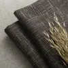 Tela Engrosada para Tapicería de Sofá, Tela Gruesa de Lino, Mantel Tejido Rígido, Cojín Decorativo, Fondo, Taslán Engrosado Encriptado 280t