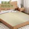 Esterilla Plegable Natural Doble Persona con Aire Acondicionado Hecha de Caña Tejida