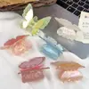 Primavera y Verano Nuevo Super Hada Acrílico Doble capa Horquilla de Mariposa de Alta Gama Accesorios para el Cabello Dulces Pinza de Agarre Accesorios para el Cabello Frescos Pequeños para Mujeres