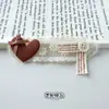 Parches de Botones de Encaje Estilo Francés, Accesorios de Tela Dulces en Forma de Corazón, Bolsas DIY, Accesorios Textiles para el Hogar, Sombreros, Accesorios para Ropa