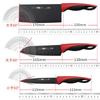 Cuchillo de Cocina para Mujer Cuchillo de Chef para Cortar Carne Cuchillo de Acero Inoxidable para Cocina Doméstica Juego Portátil Súper Rápido y Afilado