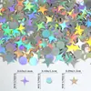Decoración de escritorio para fiesta de cumpleaños color negro, dorado y plateado pastel globos estrellas confeti para fiesta de cumpleaños al por mayor