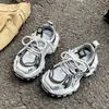 Zapatos para Niños Zapatos Papá 2026 Nuevas Llegadas de Primavera Estilo Coreano para Niñas Tenis Deportivos Infantiles Suela Suave Antideslizantes