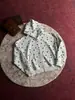 Sudadera gruesa con cremallera y estampado de estrellas, nueva colección de otoño, estilo retro millennial, top de corte limpio para ir al trabajo