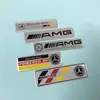 Adecuado para Pegatinas de Coche Mercedes-Benz Clase C Clase E Glc Gla Glb Pegatinas Decorativas de Metal Logo de Coche Amg Placa de Nombre Brabus Etiqueta de Aluminio