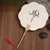 Kit de Pintura DIY con Texto, Adecuado para Puestos Callejeros y Mercados Nocturnos, Incluye Materiales para Abanico Redondo de Pintura a Tinta sobre Papel de Arroz, Hecho a Mano al por Mayor