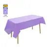 Manteles de Plástico Desechables Impresos Laipai al por Mayor, Manteles de un Solo Color Impresos en Película de Aluminio de Color Sólido, Manteles para Fiestas