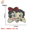Nueva Moda Bordado de Lentejuelas Personaje Mickey Mouse Parche de Lentejuelas Ropa Bolsa Equipaje Decoración Accesorios Accesorios DIY