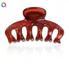 Pinza Grande para Cabello de Calabaza de Color Vidrio Versátil Pinza de Tiburón de Gama Alta para la Parte Posterior de la Cabeza Accesorios para el Cabello Venta al por Mayor