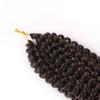 Peluca europea y americana twist comercio exterior onda de agua fibra química trenza sucia peluca onda de agua cabello de ganchillo