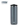 Tyeso Taishuo Cafetera de Prensa Francesa Portátil para Exteriores Taza para Café Preparado a Mano Acero Inoxidable 304 Prensa Francesa Taza Térmica