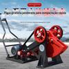 Compactador de Impacto Elétrico Portátil de Ferro Pequeno Compactador de Placa Plana a Gasolina