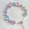 Sabor de Doce! Pulseira Colorida de Doces para Mulheres, Nicho, Delicada, Doce, Fresca e Versátil, Joia de Luxo