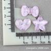 Accesorios de resina con forma de estrella de cinco puntas, pegamento en crema, accesorios para carcasa de teléfono móvil, accesorios para el cabello para niños, tocado, pinza para el cabello, bolsa de material