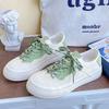 Baikuang 2022 Novo Outono Costura Design Nicho Sapatos de Lona Estilo Japonês Vintage Casual Board Shoes Sapatos Femininos da Moda
