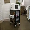 Carrinho de beleza para salão de beleza Suporte para instrumentos de bolha europeus Barbeiro Tatuagem Arte em unhas Ferramenta de ventosaterapia de ferro Frete grátis