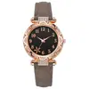 Modelos de Explosión Transfronteriza Esfera Casual de Estrella de Mar Reloj de Dama Oro Rosa Xiyin Caliente Reloj con Correa Electrónica para Mujer Venta al por Mayor