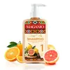 Essência de Frutas Frescas Naturais Conjunto de Quatro Peças para Cuidados com os Cabelos para Comércio Exterior - Série Completa Hidratante: Shampoo, Máscara Capilar, Sabonete Líquido Corporal, Loção Corporal