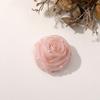 Coreano tecido de malha bonito plissado camélia diy handmade all-match hairpin acessórios de cabelo acessórios de vestuário atacado