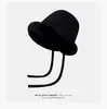 Gorro de felpa transfronterizo para mujer, gorro de pescador de invierno, gorro mongol engrosado y forrado de forro polar, a prueba de viento, protector de orejas, sombrero de cubo cálido