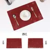 Pronta Entrega Atacado Estilo Ins Plástico PVC Isolante Térmico, Resistente a Manchas, Impermeável Jogos Americanos para Restaurantes Ocidentais, Semi-Silicone Jantares Ocidentais de Alta Qualidade