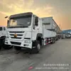 Caminhão Basculante de Oito Rodas Traseiras Remanufaturado Howo 8m Howo 371-375 Cavalos de Potência Exportado para a África e Ásia Central