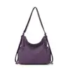 2026 Nueva Moda de Verano Versátil Bolso de Hombro para Mujer Casual Simple Mochila Cruzada Bolsa de Nailon Repelente al Agua