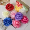 Flores de rosa de PE de 8 cm, flores artificiales de espuma de un solo color para decoración DIY, guirnaldas, flores falsas, decoraciones de boda