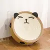 Nido Tablero Rascador para Gatos de Sisal, Resistente al Desgaste y que No Suelta Pelo, Tablero Rascador Redondo Extra Grande de una Pieza, Recipiente Nido para Gatos, Cuerda de Cáñamo que No Se Puede Rascar