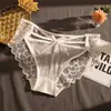 Ventas Directas de Fábrica Transfronterizo Verano Delgado Lazo Francés Encaje Hueco Bragas Triángulo Puro Deseo Cómodo Tiro Bajo Ropa Interior para Mujer
