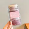 Caja de Gomas para el Cabello para Mujer 2026 Nuevo Estilo Alta Elasticidad Cuerda para el Cabello Duradera Que No Daña el Cabello Banda de Goma Accesorios para el Cabello