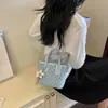 Bolso Pequeño Exquisito Transfronterizo para Mujer, Nuevo Bolso Cubo de Hombro Cruzado de Lunares Tendencia Verano 2026