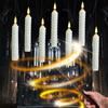 Luzes de Velas Suspensas Personalizadas de Fábrica Conjunto de Decoração para Festa de Halloween Velas de Atmosfera LED com Bastão