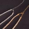 Europa y Estados Unidos comercio exterior joyería diamantes de imitación súper brillantes cadena de cintura sexy de tiro bajo primavera y verano