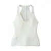 Ropa de Mujer Transfronteriza Verano 2026 Estilo Europeo y Americano Moda Callejera Ajuste Delgado Top sin Mangas de Cuello Halter para Mujer M6013