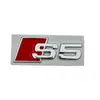 Adequado para Etiquetas Personalizadas Audi, Logos Metálicos de Carro, Etiquetas Traseiras Modificadas S3 S4 S5 S6 S8