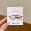 Pinza para el Cabello de Gato Kt de Gama Alta Estilo Coreano para Mujer 2025 Nuevo Clip para Flequillo Lateral Accesorio para el Cabello Flequillo de la Frente Pinza de Pico de Pato Pasador de Pelo
