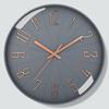 Reloj de Pared Silencioso de 8 Pulgadas 20 cm Creativo Moda Hogar Sala de Estar Estéreo Digital Simple Reloj Reloj de Pared