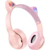 Cross-border Novo P47M Cat Ear Luminous Headset Bluetooth Headset Cartoon Estudante Crianças Fábrica de Fones de Ouvido Sem Fio