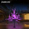 Lámpara de Calle Árbol de Sakura de Hierro de 1.5m Exterior Impermeable Parque Alimentada por Energía Solar Iluminación Simulada