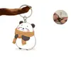 Nuevo llavero colgante de acrílico con diseño de dibujos animados lindos 2D transfronterizo, llavero estilo dibujos animados, llavero de panda de dibujos animados para amigos