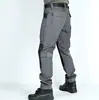 Pantalones Tácticos Camuflaje Estilo Americano de Verano para Hombre, Versátiles, Modernos, Duraderos, de Secado Rápido, tipo Cargo Militar, En Stock