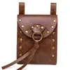 Bolsa de Disco Medieval Estilo Vikingo Escandinavo Accesorios Retro de Cosplay Amazon Temu Estilo Caliente Transfronterizo