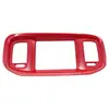 O anel decorativo da moldura de navegação do controle central é adequado para acessórios de modificação de carro Dodge New War Horse Charger de 16-21