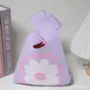 Bolsa Tejida de Luna Llena, Bolsa de Recuerdo, Bolsa Tejida para Banquete de los 100 Días del Bebé, Bolsa de Regalo, Bolso de Mano, Bolsa de Dulces para Boda
