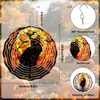 Novos Sino de Vento 3D Giratório de Halloween Transfronteiriço Decorações Penduradas de Jardim para Festas Sino de Vento Ornamento de Jardim