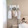 Perchero Plegable para Ropa Secador de Ropa Secado de Ropa en Aire Acondicionado Perchero Portátil de Viaje Perchero Multifuncional Extensible