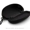 Al por mayor de fábrica tela Oxford cremallera caja de gafas bolsa eva gancho negro compresión caja de gafas procesamiento personalización